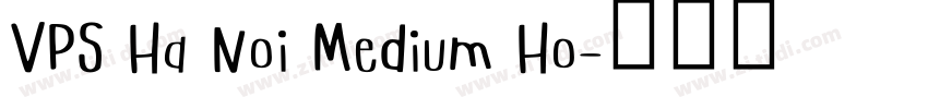 VPS Ha Noi Medium Ho字体转换